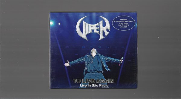 Viper ‎– To Live Again - Live In São Paulo - ( Slipcase )
