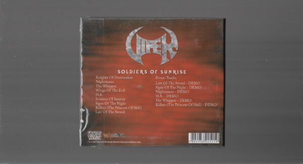 Viper – Soldiers Of Sunrise - ( Digipack ) - Image 2