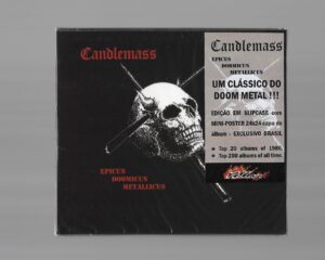 Candlemass – Epicus Doomicus Metallicus – ( Slipcase + Poster )