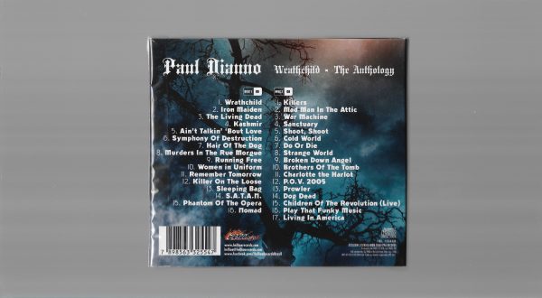 Paul Di'Anno – Wrathchild - The Anthology- ( Digipack Duplo ) - Imagem 2