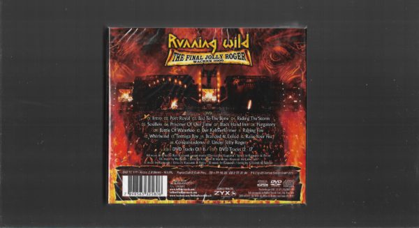 Running Wild – The Final Jolly Roger - ( Digipack Tiplo ) - Imagem 2