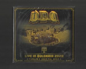 U.D.O. (2) – Live In Bulgaria 2020 ( Pandemic Survival Show  ) – ( Digipack Triplo 2CD+1DVD)