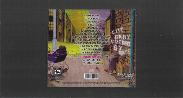 GBH – City Baby Attacked By Rats-  ( Slipcase ) - Imagem 2