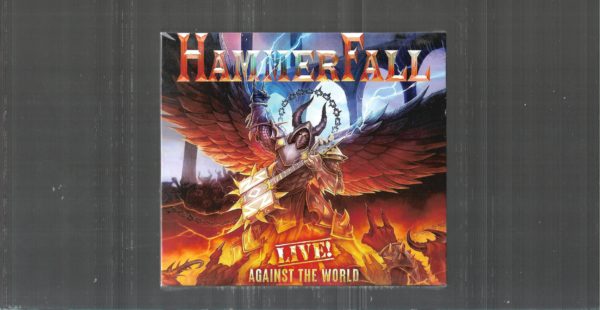 HammerFall – Live! Against The World - ( Slipcase + Poster - Duplo )