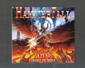 HammerFall – Live! Against The World – ( Slipcase + Poster – Duplo )