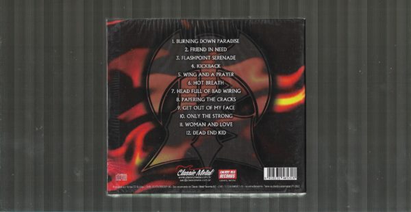 Tokyo Blade – Burning Down Paradise ( Slipcase + Poster ) - Imagem 2