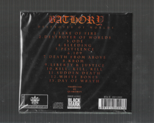 Bathory – Destroyer Of Worlds – ( Digipack )