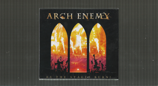 Arch Enemy – As The Stages Burn! - ( Slipcase - Duplo )