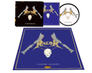 RAZOR – Custom Killing – ( Slipcase + Poster 36×36 )