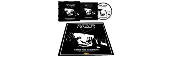Razor – Armed And Dangerous - 35th Anniversary Edition - ( Slipcase + Poster 36×36 )
