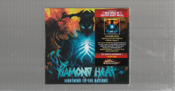 Diamond Head – Lightning To The Nations - ( Digipack + Slipcase Duplo )