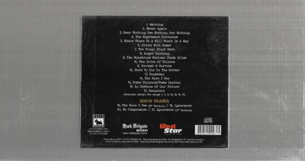 Discharge – Never Again - ( Slipase ) - Imagem 2