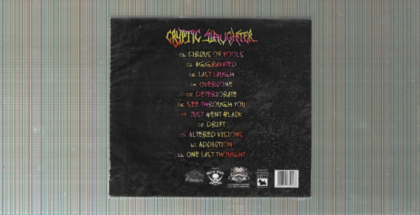 Cryptic Slaughter – Stream Of Consciousness - ( Slipcase ) - Imagem 2