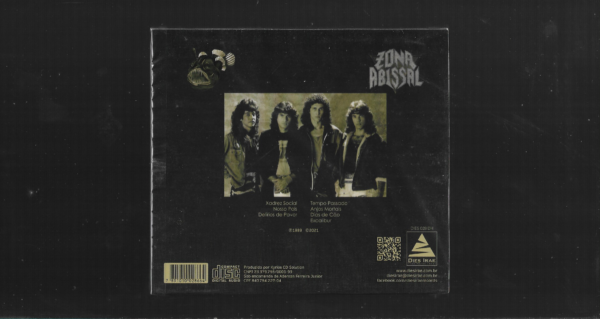 Zona Abissal – Zona Abissal - ( Slipcase ) - Imagem 2