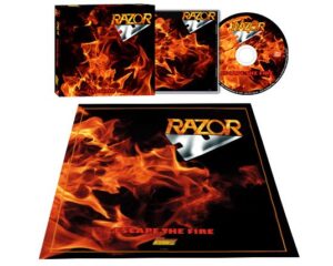 Razor – Escape The Fire – ( Slipcase + Poster )