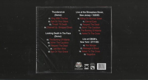 Whiplash – Messages In Blood - ( Slipcase ) - Imagem 2