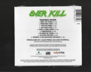 Overkill – Rotten To The Core (1992, CD) - Discogs