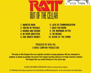 Ratt – Out Of The Cellar – ( SLIPCASE )