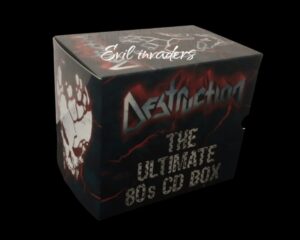 DESTRUCTION – The Ultimate 80´s CD Box ( Caixa Vazia para comportar 8 cds )