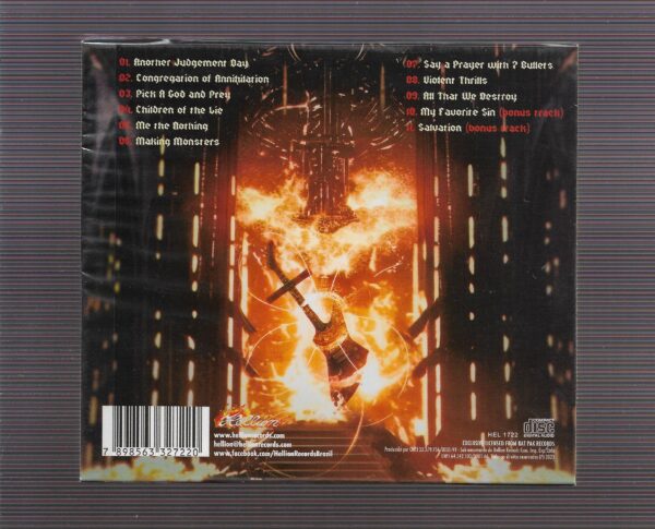 Metal Church – Congregation Of Annihilation - ( S lipcase ) - Imagem 2