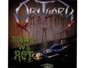 OBITUARY – SLOWLY WE ROT –  ( SLIPCASE )