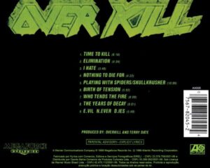 OVERKILL – THE YEARS OF DECAY –  ( SLIPCASE )