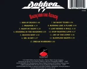 DOKKEN – BACK TO THE ATTACK –  ( SLIPCASE )