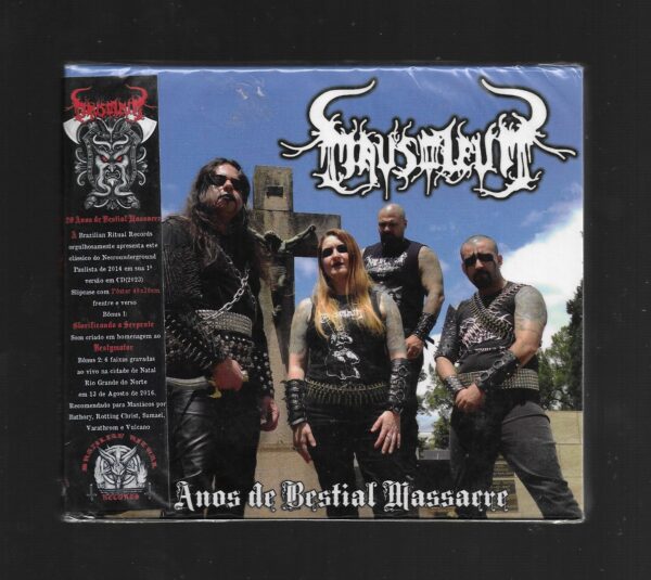 Mausoleum – 20 Anos de Bestial Massacre - ( Slipcase + Poster )