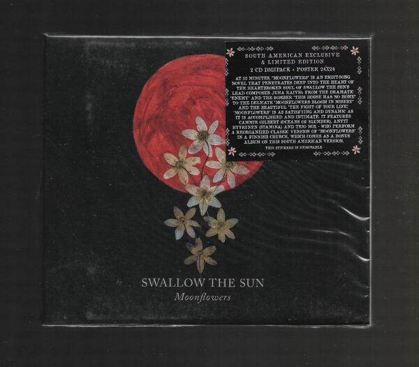 SWALLOW THE SUN - Moonflowers - (digipack duplo + poster 24 x 24 )