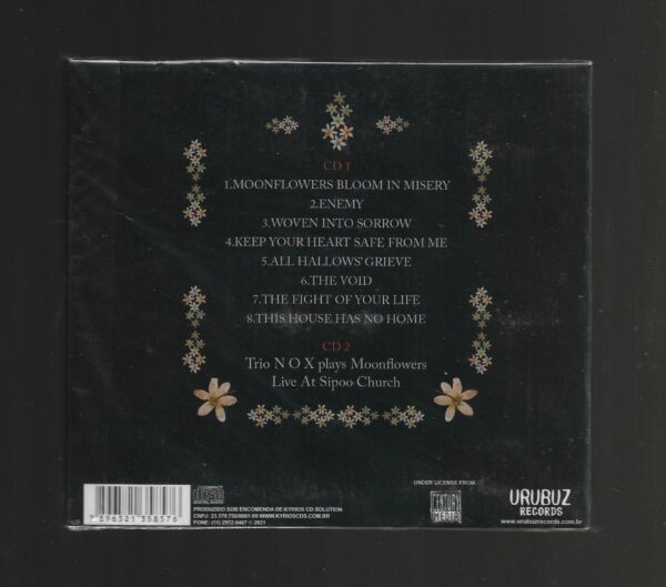 SWALLOW THE SUN - Moonflowers - (digipack duplo + poster 24 x 24 ) - Imagem 2