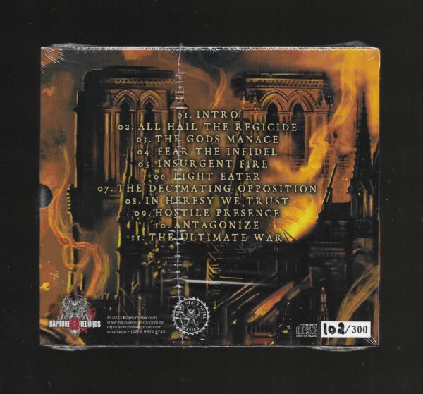 Rebaelliun – Under The Sign Of Rebellion - ( Slipcase ) - Imagem 2