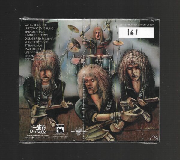 Destruction – Live (Without Sense) -  ( Slipcase ) - Imagem 2