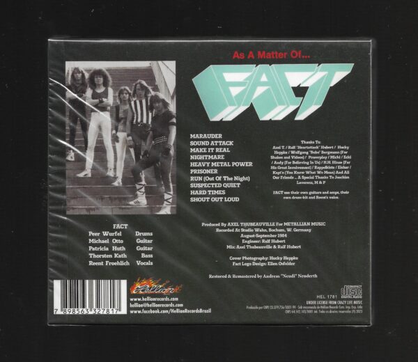 Fact – As A Matter Of... - ( Slipcase ) - Imagem 2