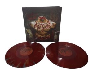 Obituary ‘Inked in Blood’ 2LP ‘Pool of Blood’ Red Splatter Vinyl – NEW & SEALED