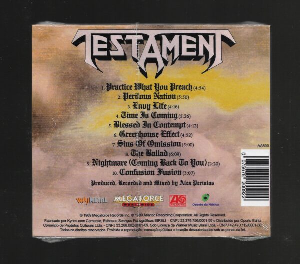 Testament – Practice What You Preach - ( Slipcase ) - Imagem 2