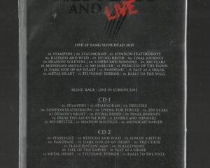Accept – Restless And Live (DVD + CD DUPLO)
