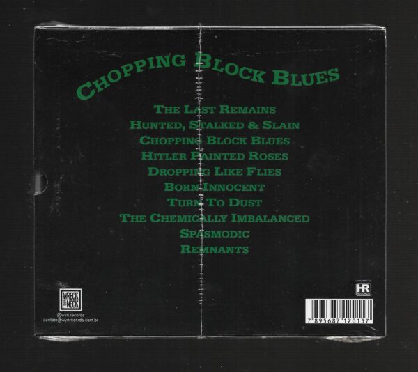 Blood Feast – Chopping Block Blues - ( Slipcase ) - Imagem 2