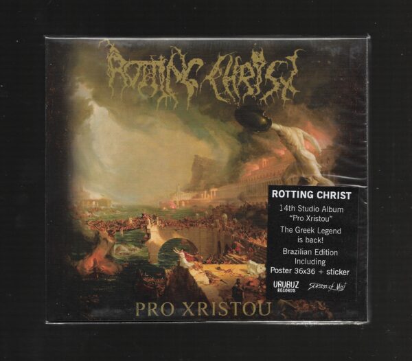 Rotting Christ – Pro Xristou - (slipcase + Poster )