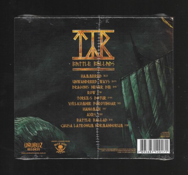 TYR - Battle Ballads (slipcase + poster ) - Imagem 2