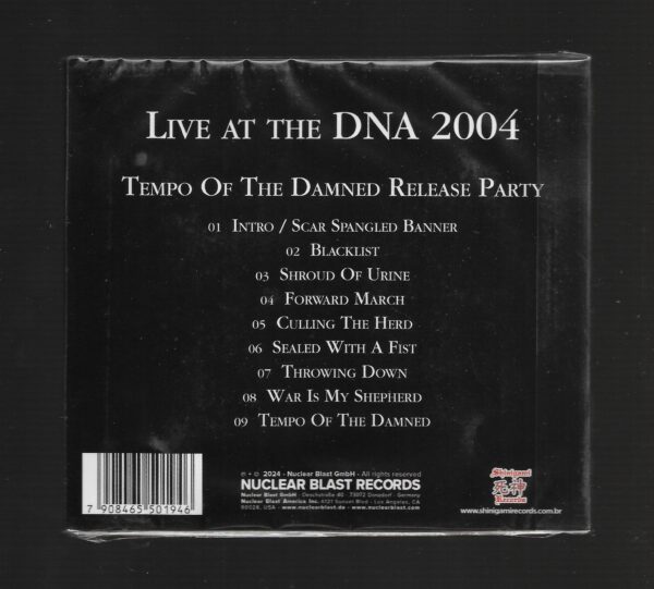 Exodus (6) – Live At The DNA 2004 -Official Bootleg - ( Digipack ) - Imagem 2