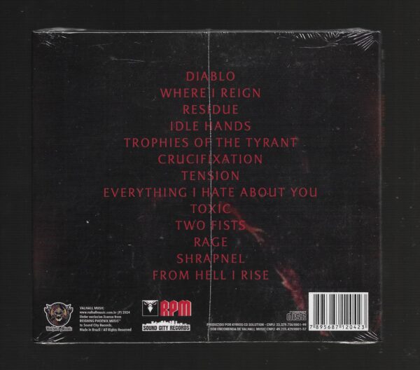 Kerry King – From Hell I Rise - ( Digipack ) - Imagem 2
