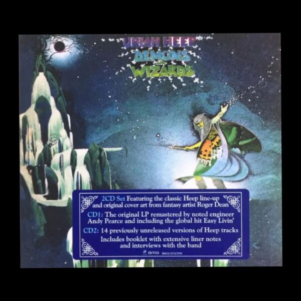 URIAH HEEP - DEMONS AND WIZARDS ( Digipack - 2 CDs )