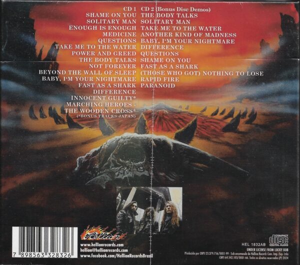 Rage – Trapped! - ( Digipack 2 CD´s ) - Imagem 2
