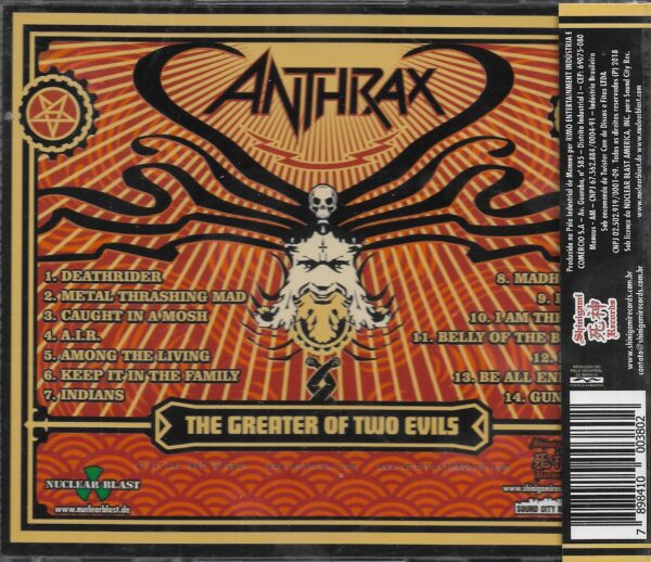 Anthrax – The Greater Of Two Evils - Imagem 2
