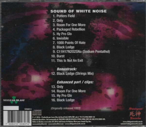 Anthrax – Sound Of White Noise - Imagem 2