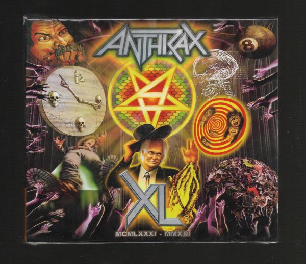 Anthrax – XL (MCMLXXXI - MMXXI) -  ( CD DUPLO + DVD Digipack )