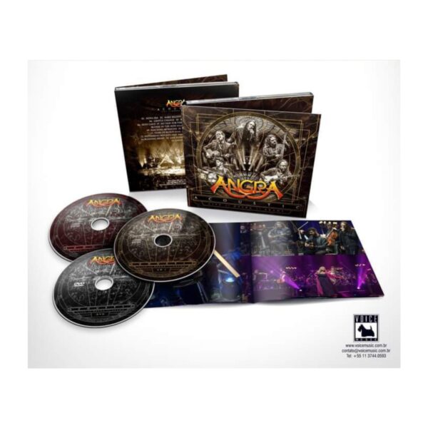 Angra-acoustic Live At Opera De Arame - ( 2cd / dvd/digipack )
