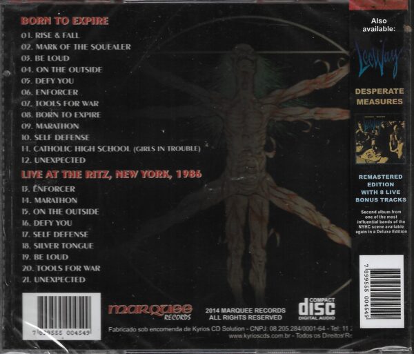 Leeway – Born To Expire - Imagem 2