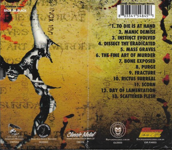Malevolent Creation – The Fine Art Of Murder - ( Slipcase ) - Imagem 2