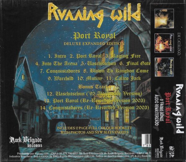 Running Wild – Port Royal - ( Slipcase ) - Imagem 2